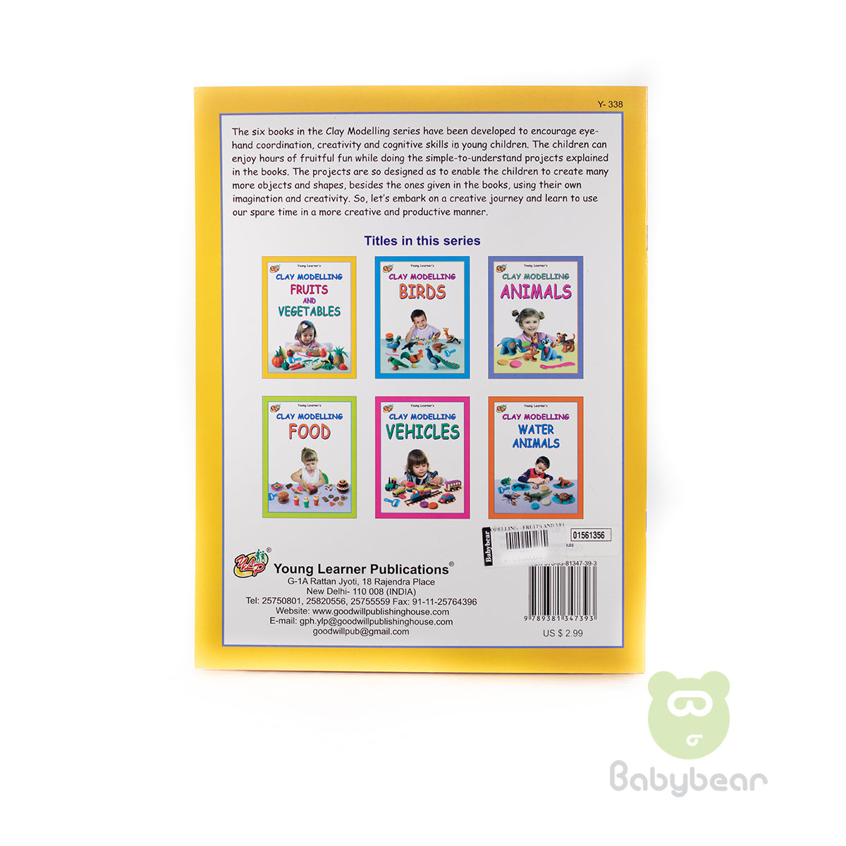 Clay Modelling Fruits and Vegetables Book