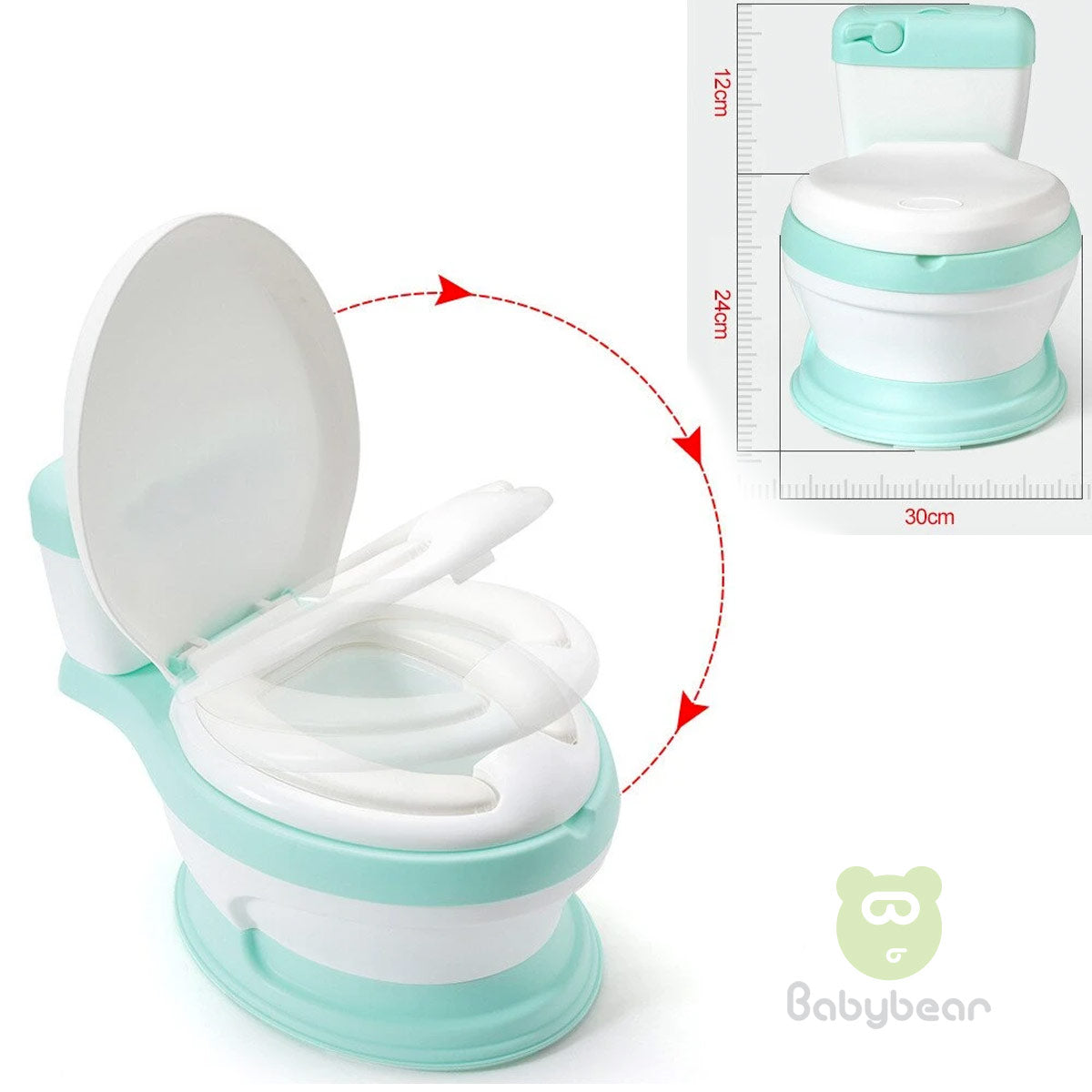 Baby Commode Potty Trainer - Pink