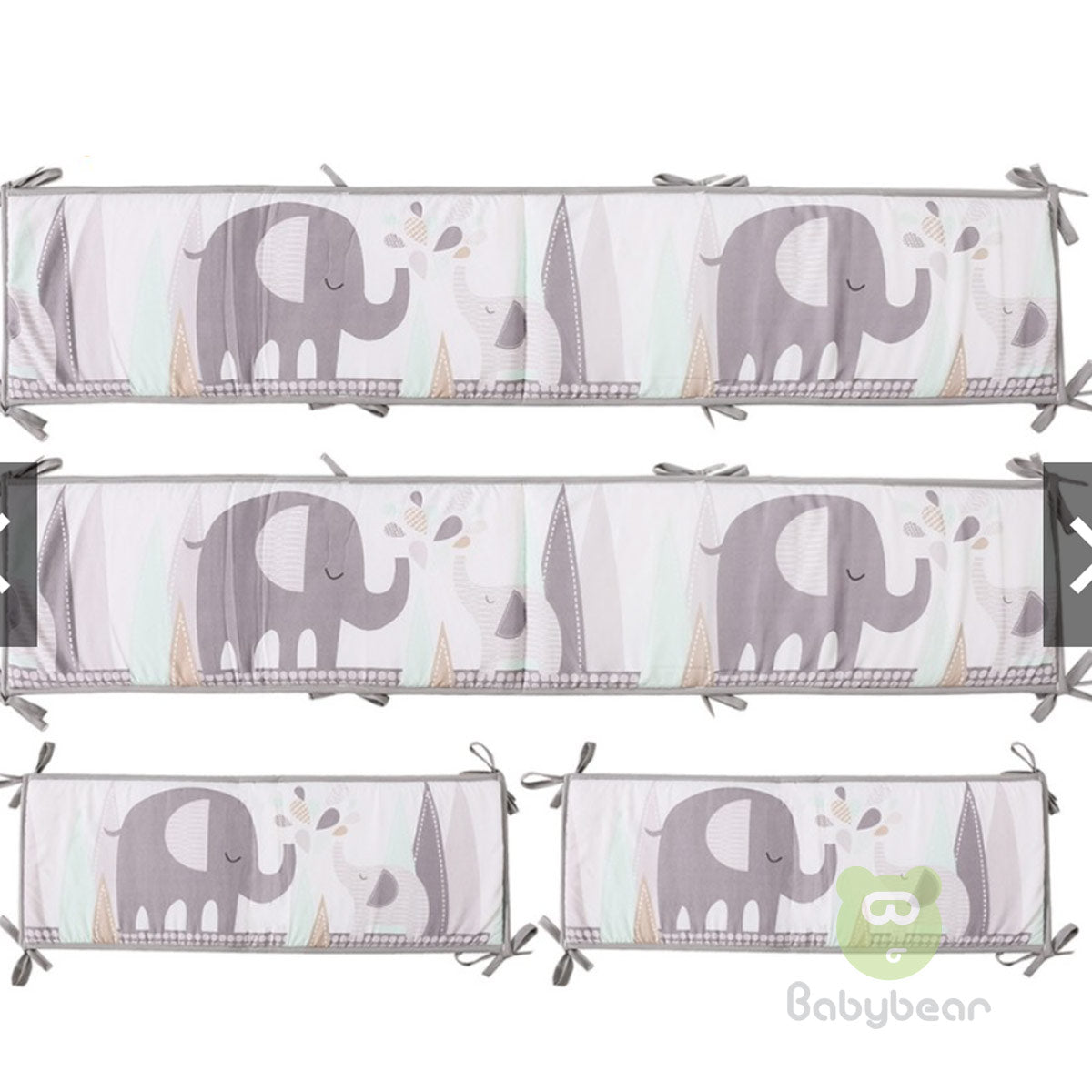 Elephant Bedding Set 8Pcs