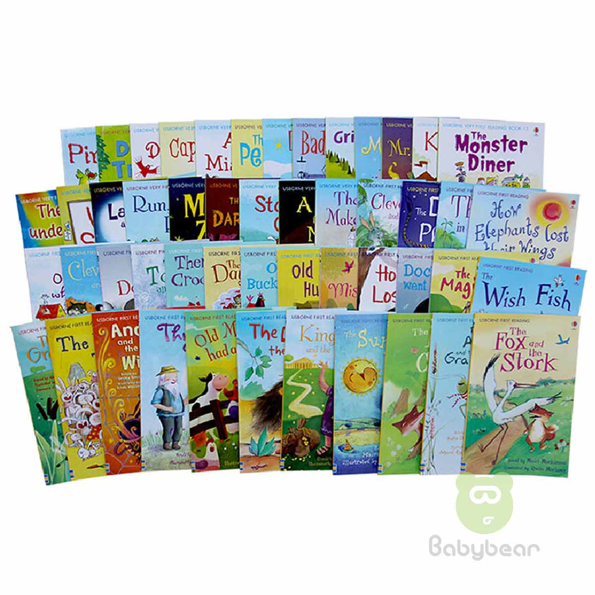 My First Reading Library 50 Usborne books