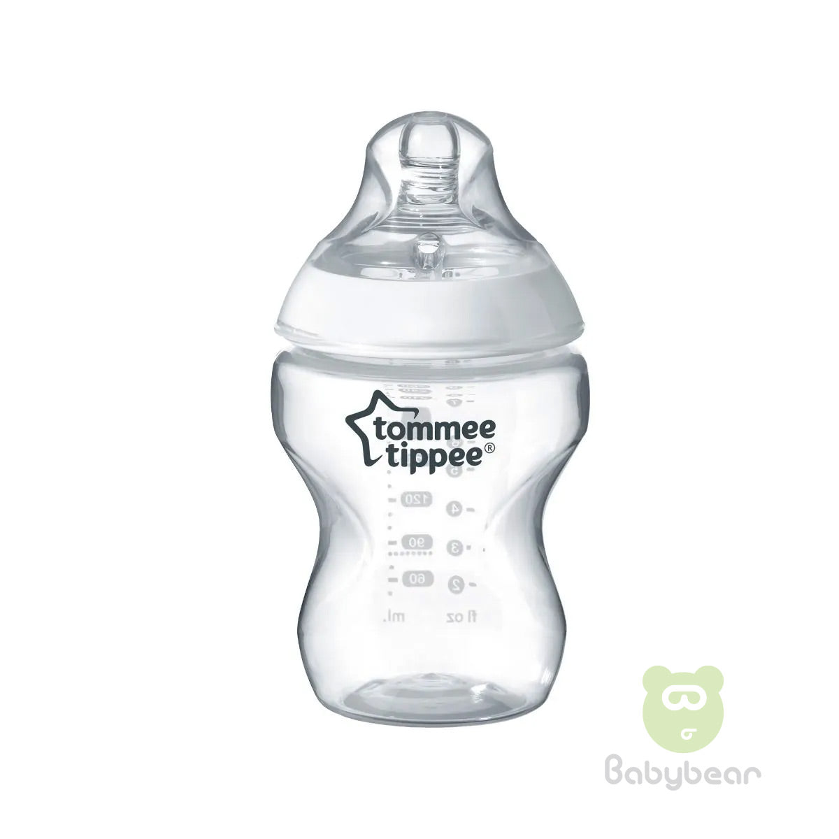 TommeeTippee Closer to Nature Baby Milk Bottle 260ml Anti-colic