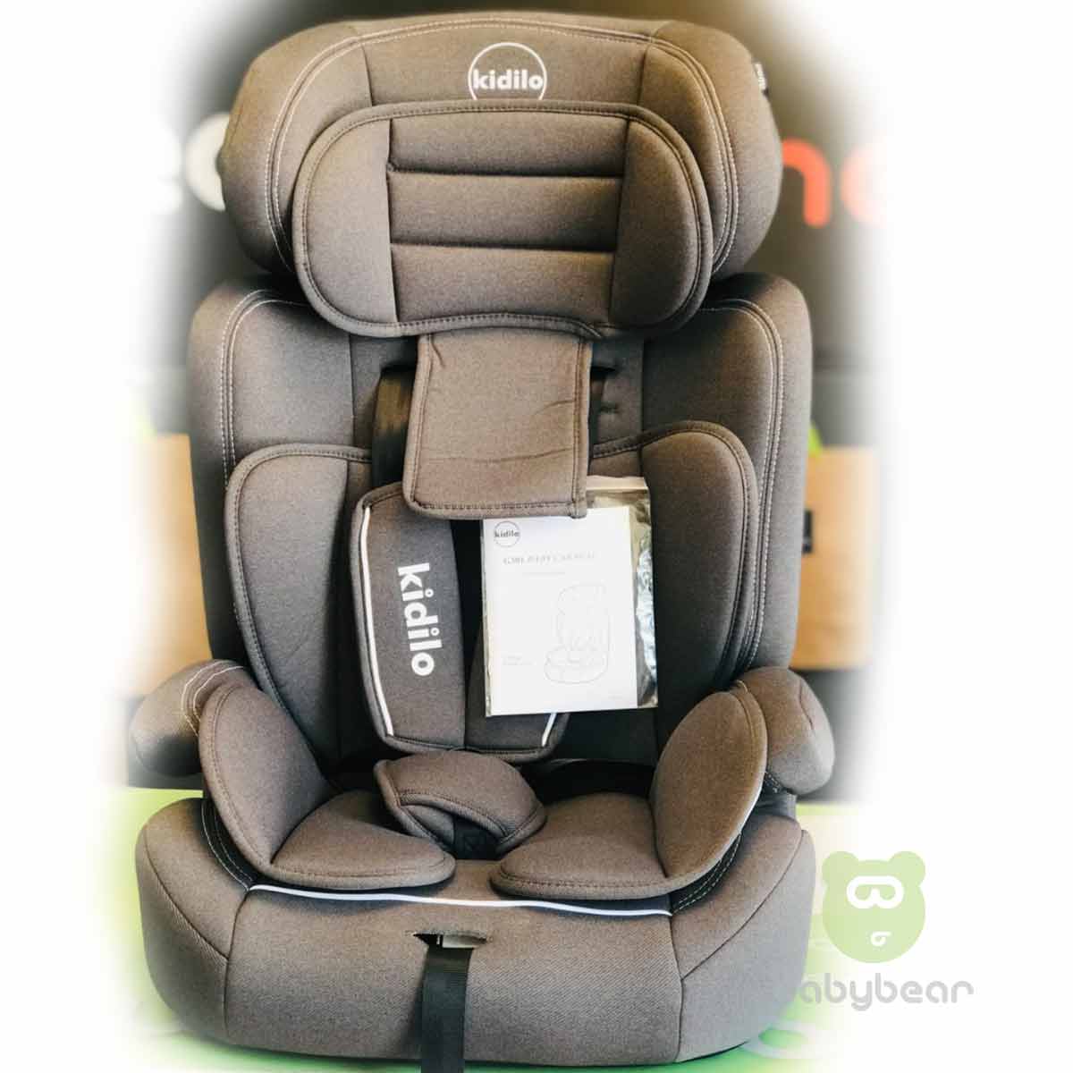 Booster Car Seat Grey