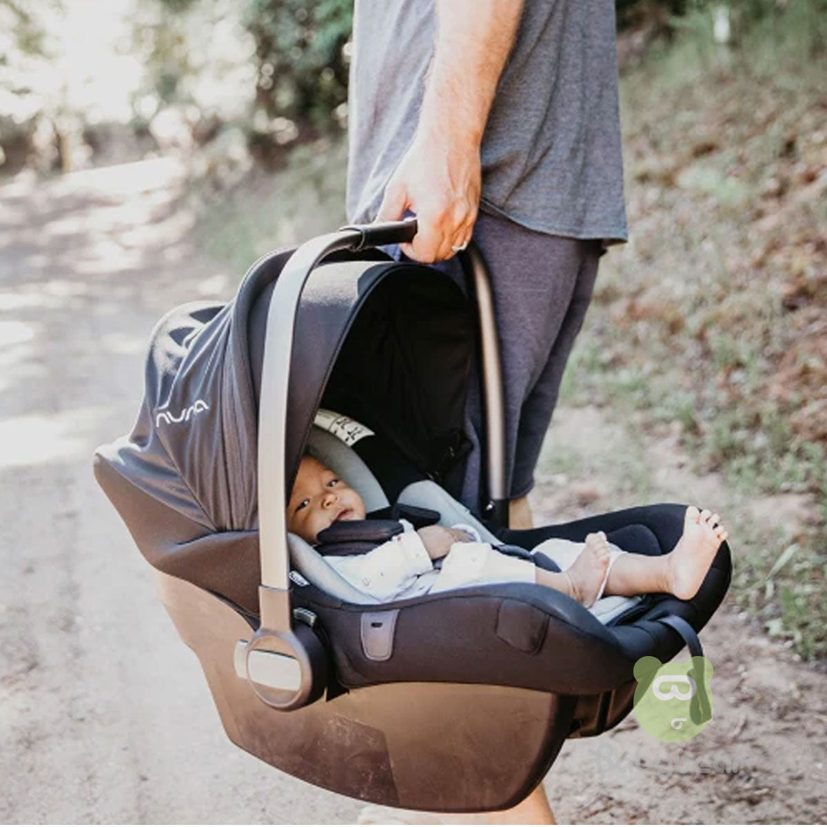 Baby Car Seat and Carrier - Grey