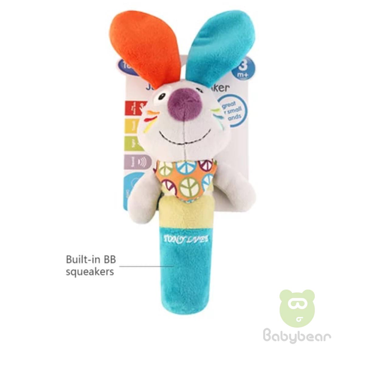 Cloth Rattle Bunny
