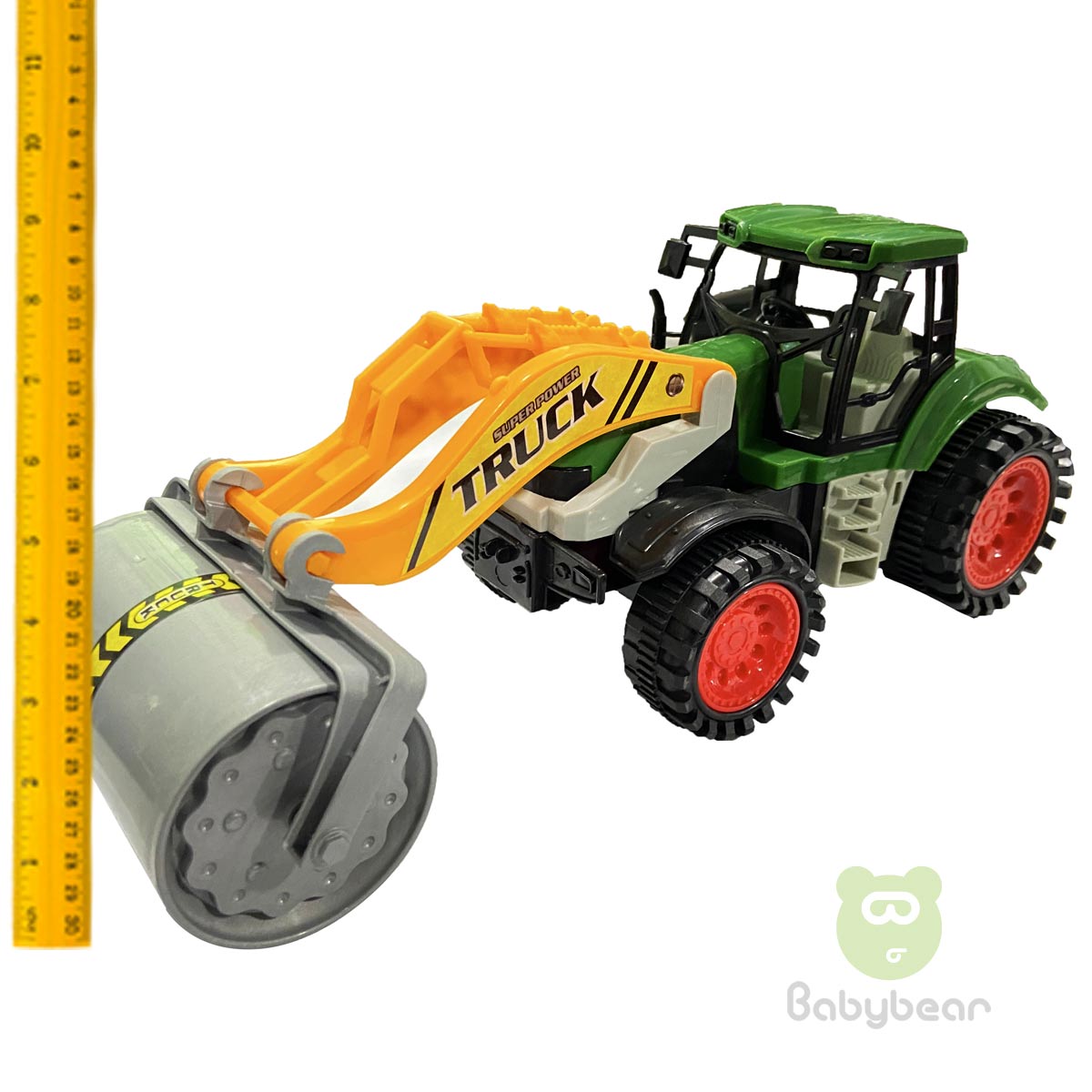 Construction Truck Roller Green