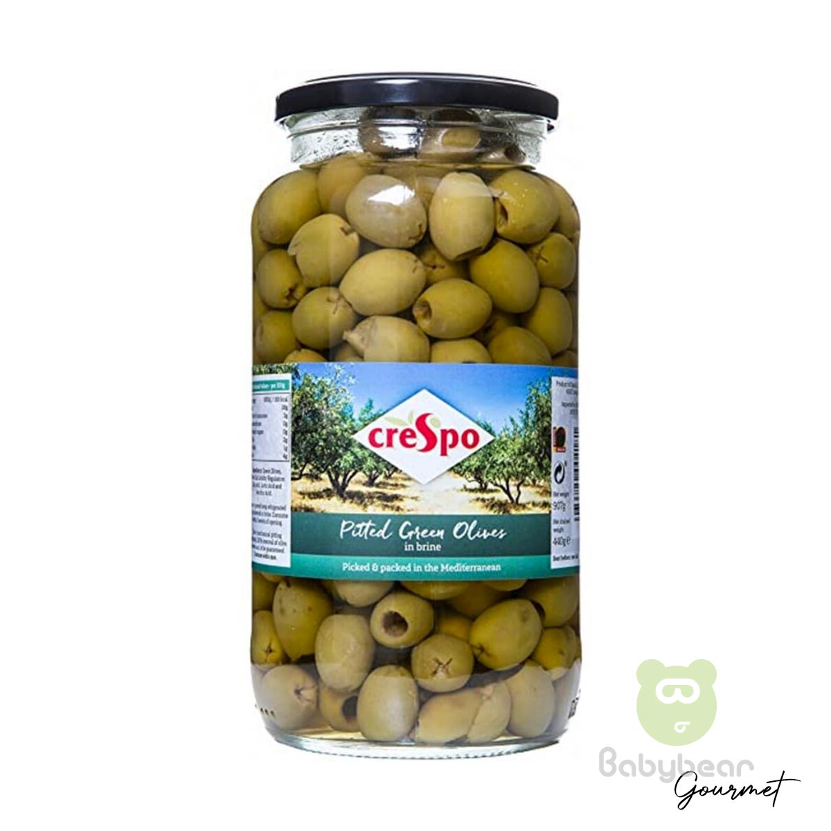 Crespro Pitted Olives 907g