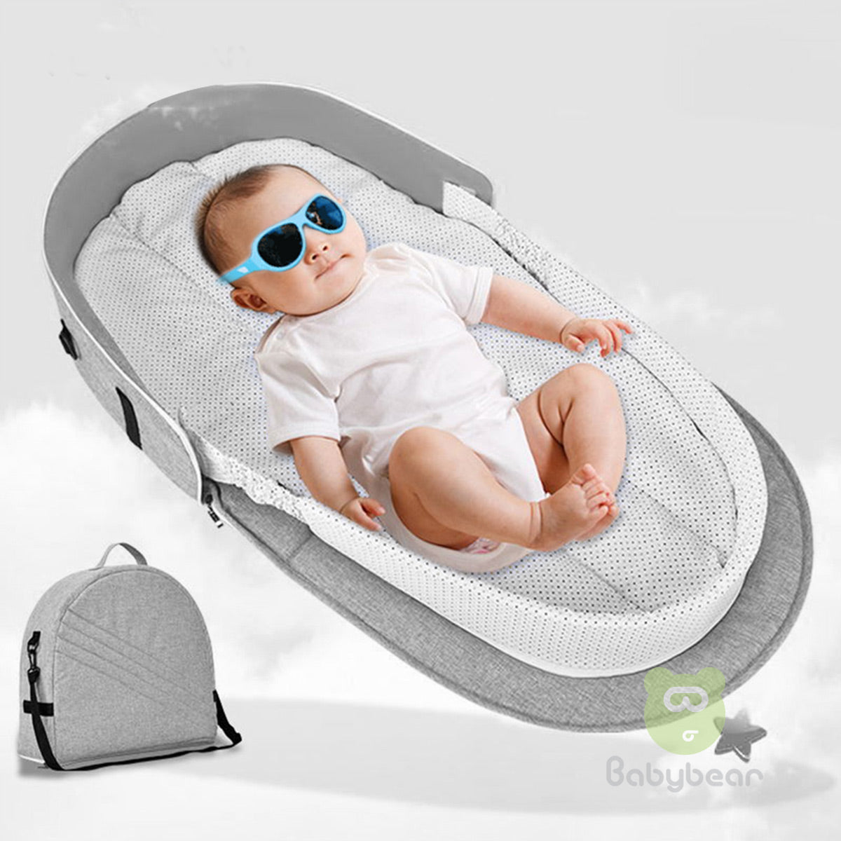 Potable Baby Crib Bed