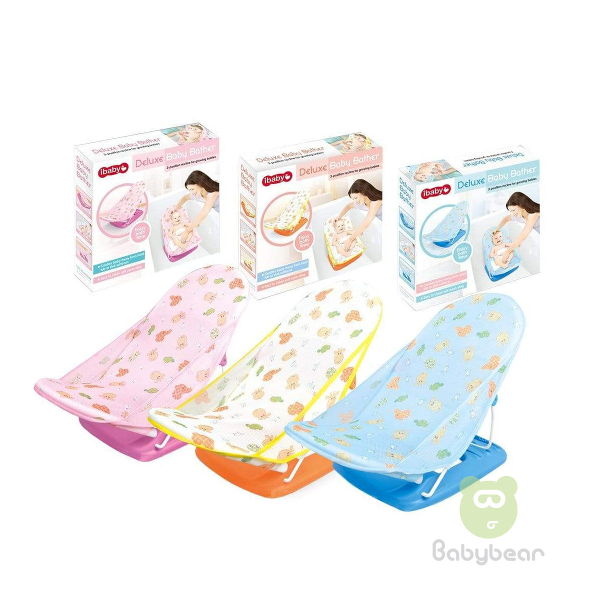 Deluxe Baby Bather Orange