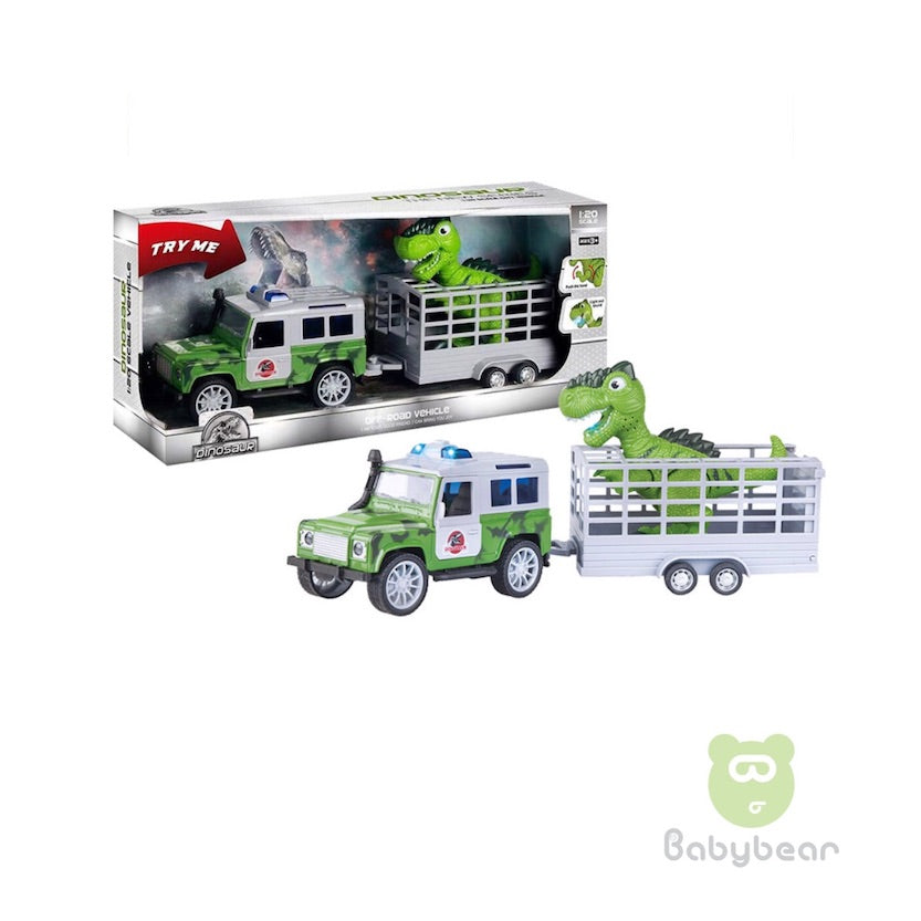 Truck With Dinosaur
