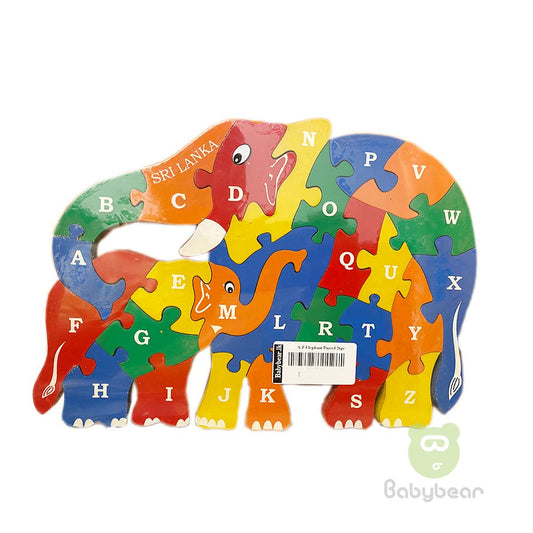 Wooden Elephant Toy in Sri Lanka - Wooden Elephant ABC