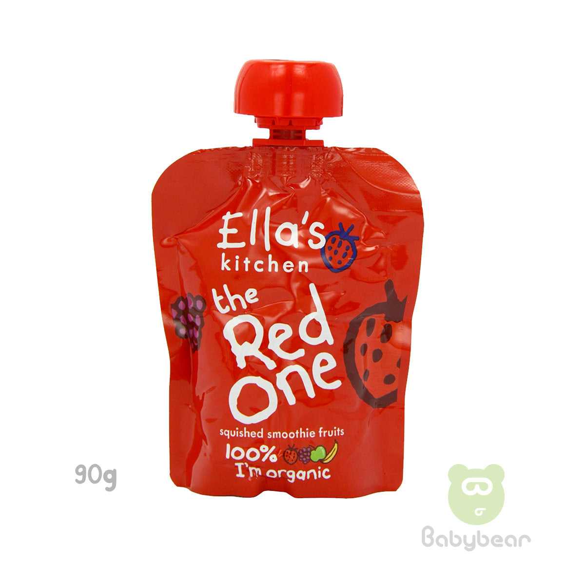 Ellas Kitchen Baby Food The Red One I'm Organic 90g +6m