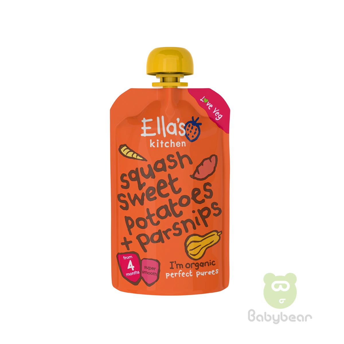 Ellas Kitchen Squash Sweet Potatoes Parsnips Baby Food
