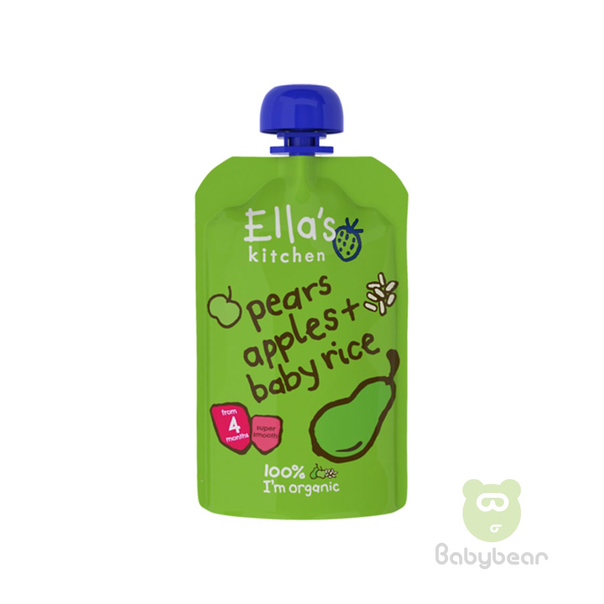 Ellas Kitchen Baby Food Pear apple baby rice
