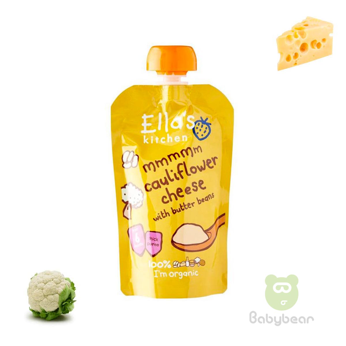 Ellas Kitchen Cauliflower Cheese Baby Food
