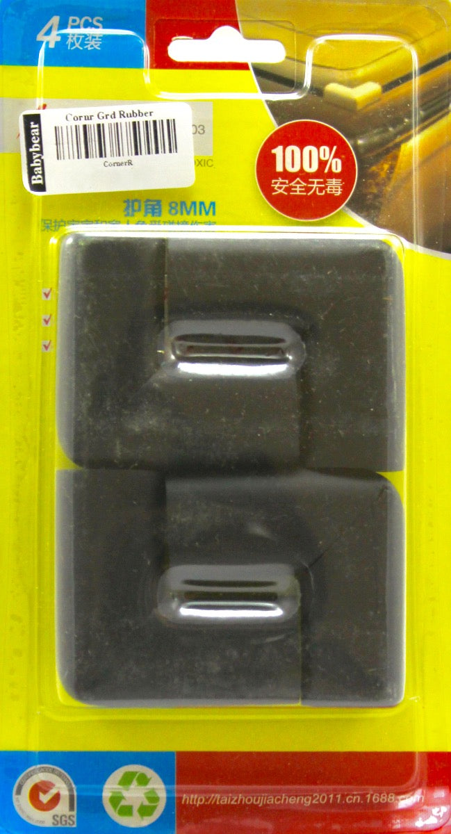 Rubber Corner Guard- Black