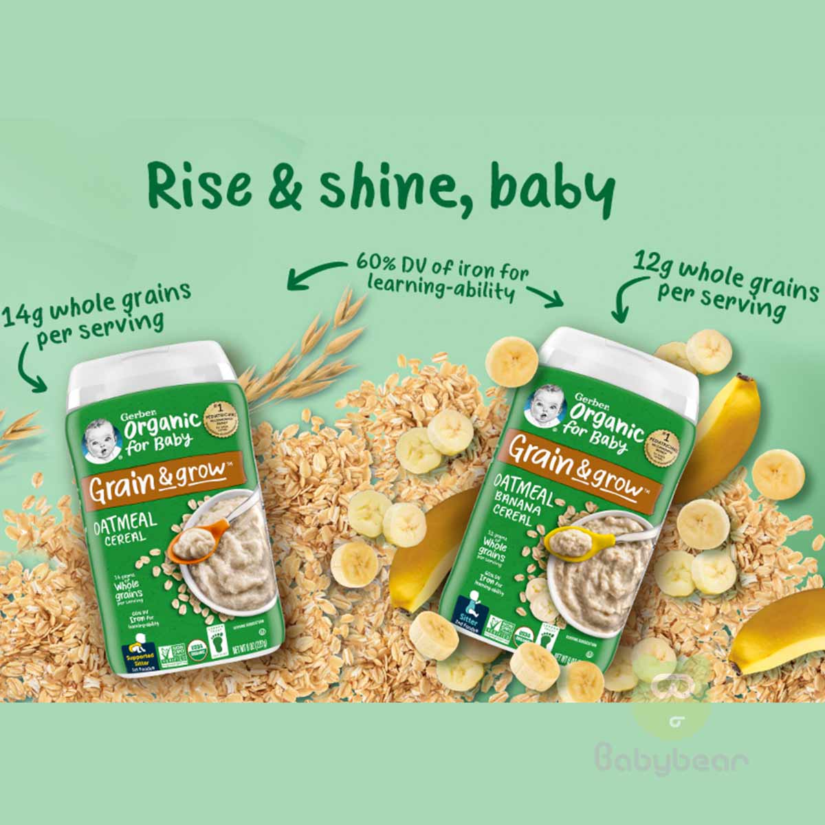 Gerber Baby 1st Food Oatmeal Cereal