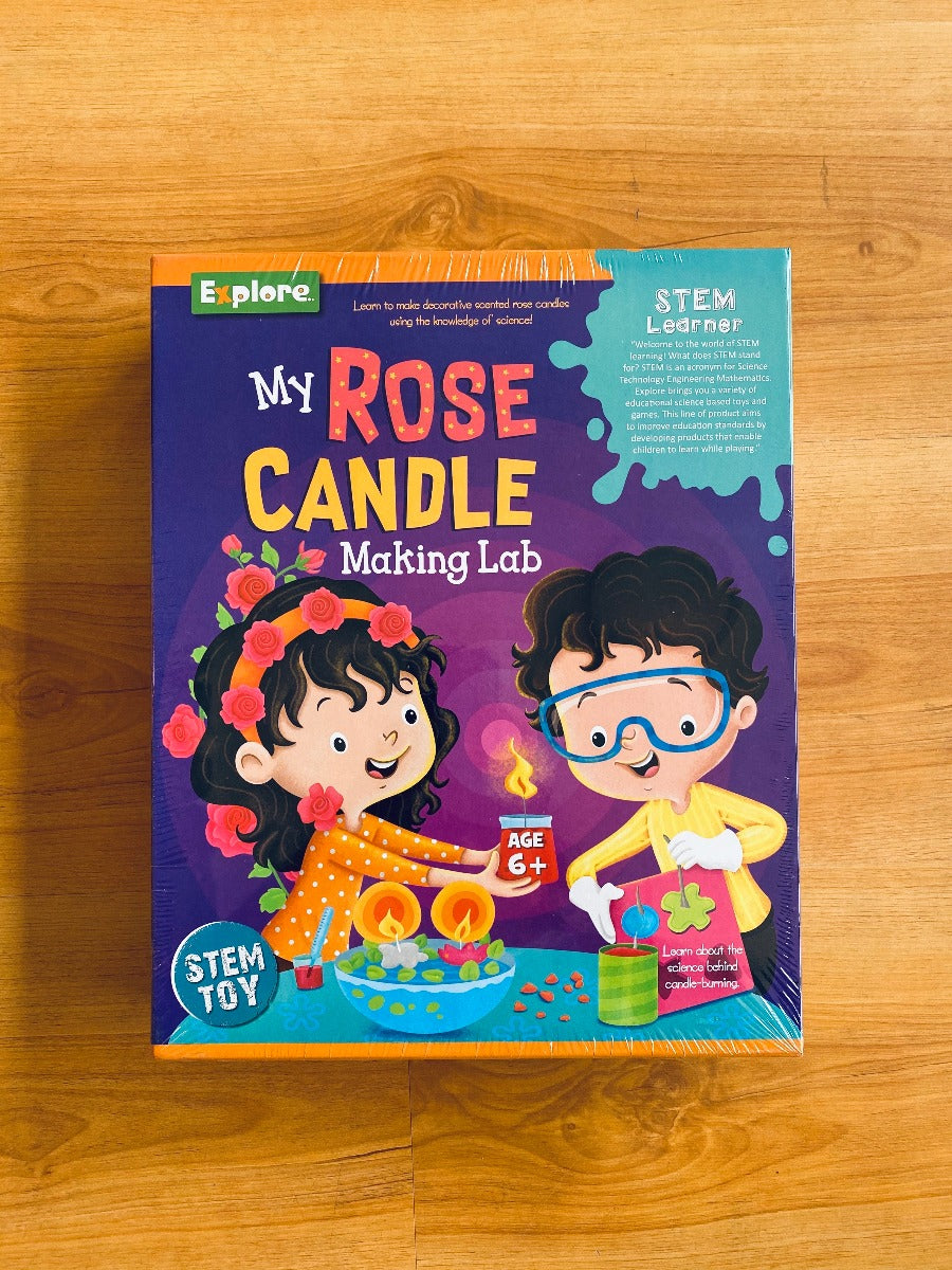 My Rose Candle Making Lab - STEM Learner