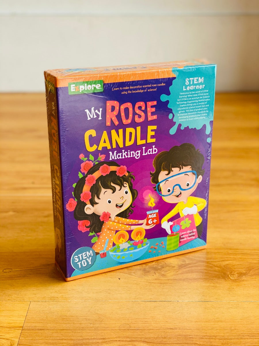 My Rose Candle Making Lab - STEM Learner