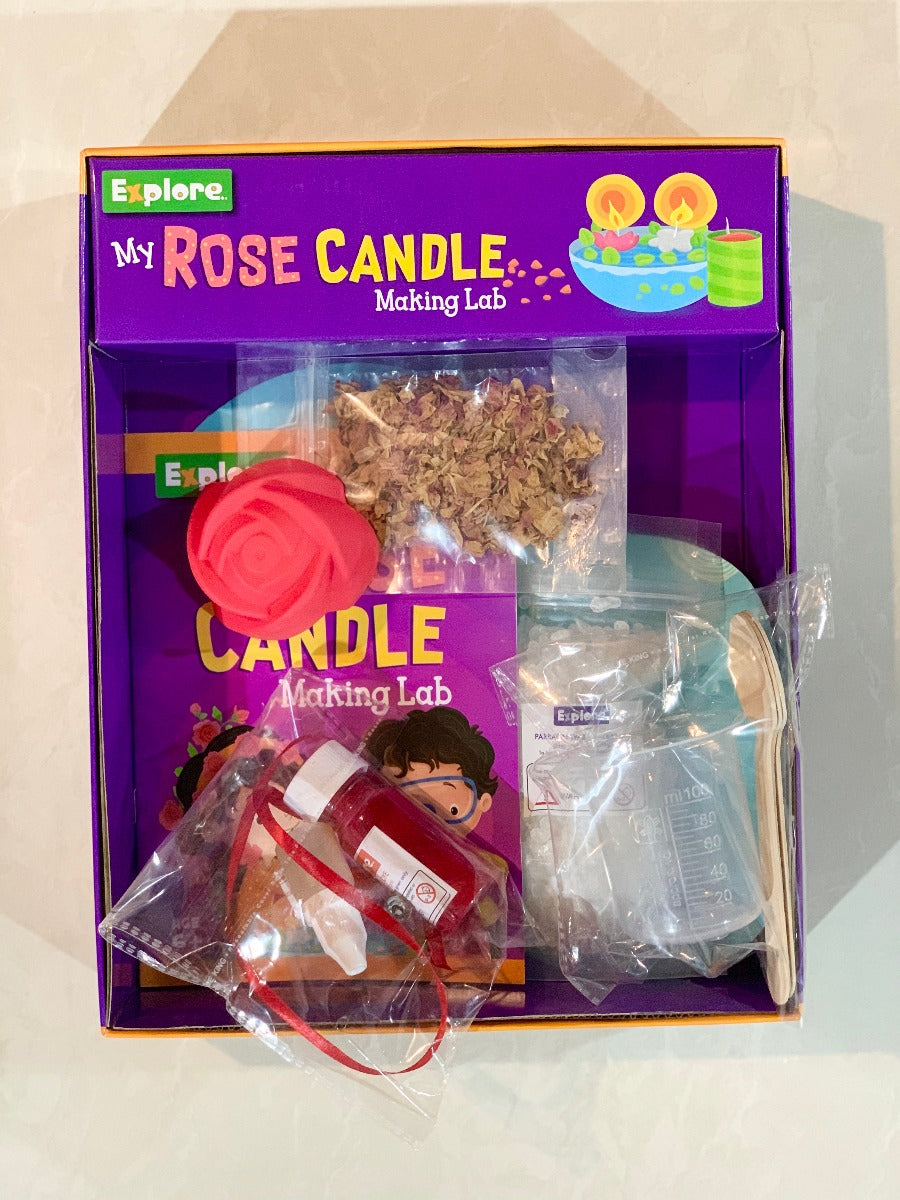 My Rose Candle Making Lab - STEM Learner