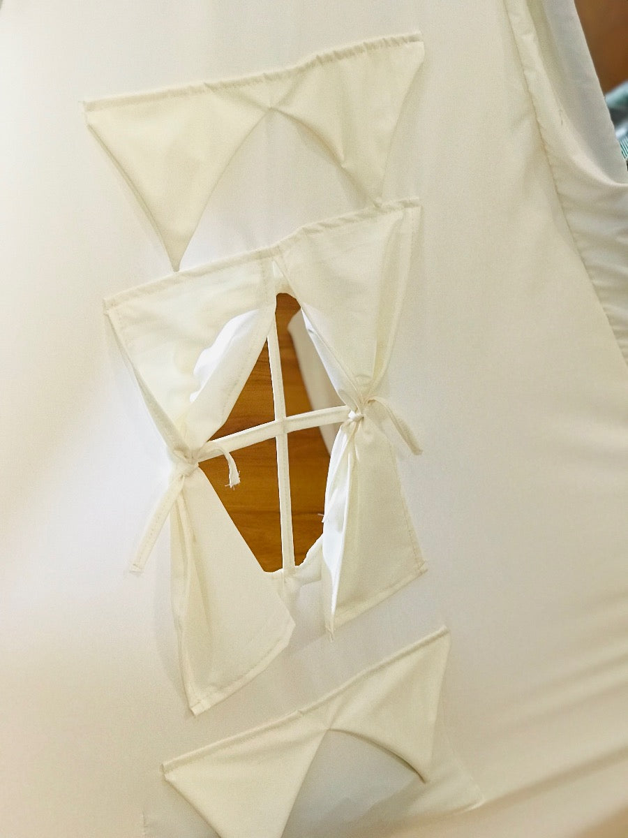 Babybear TeePee Tent White