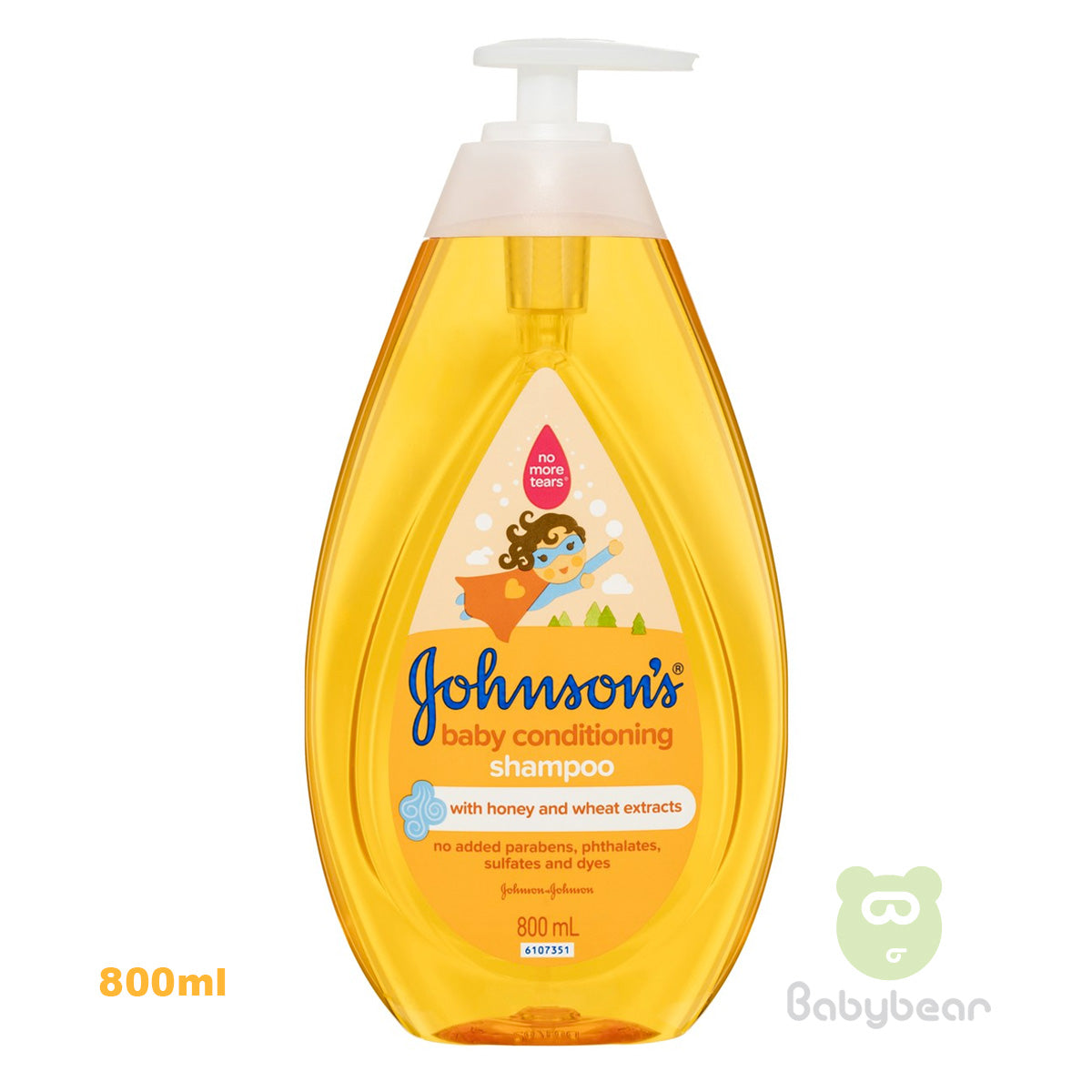 Johnsons Baby Conditioning Shampoo 800ml