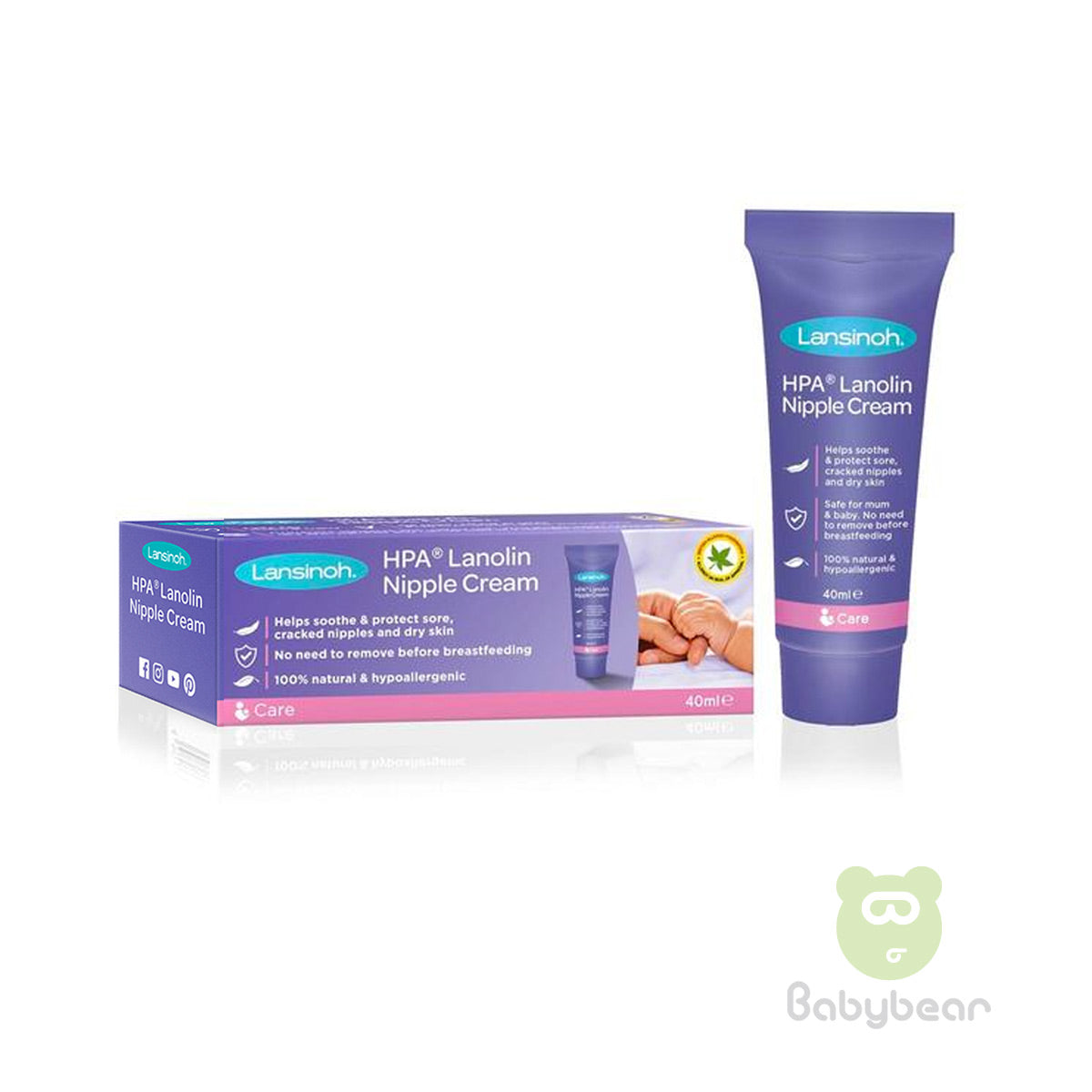 Lansinoh Lanolin Nipple Cream 40ml
