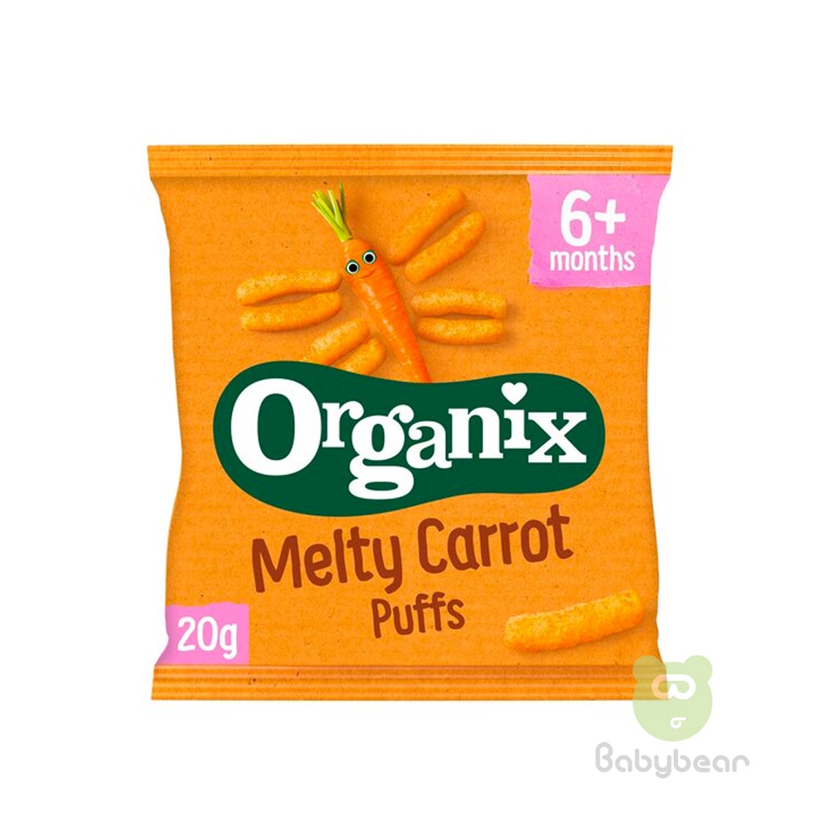 Organix Melty Carrot Puffs