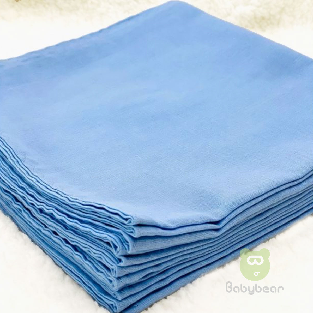 Nappy 22X22 (6Pc) Full Blue Babybear®