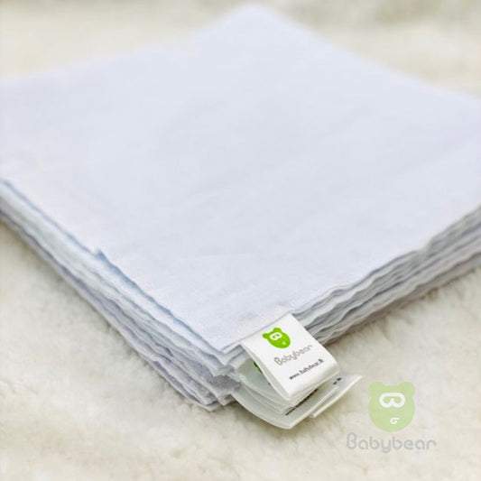 Nappy 22X22 (6Pc) Full White Babybear®