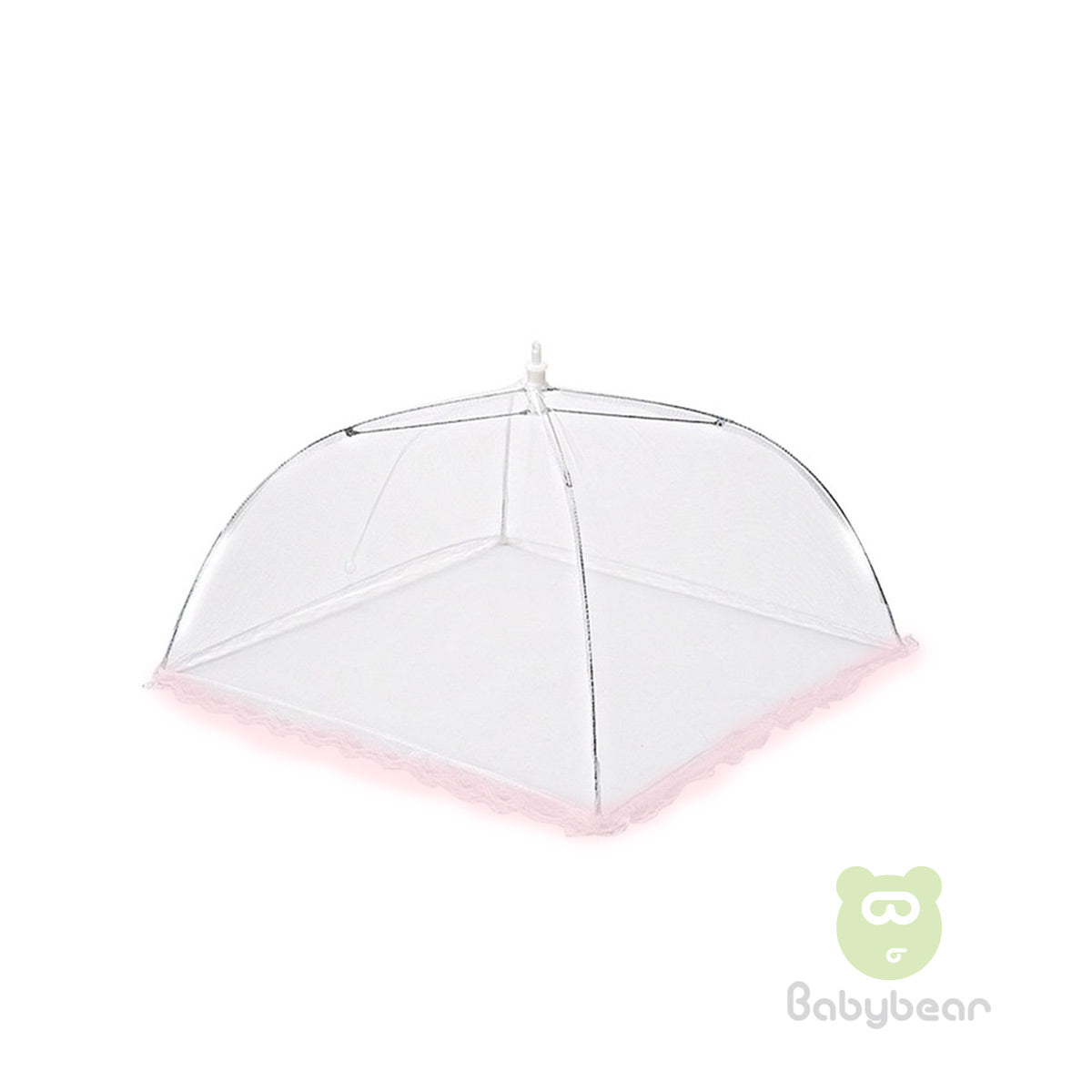 Baby Umbrella Net - White Pink