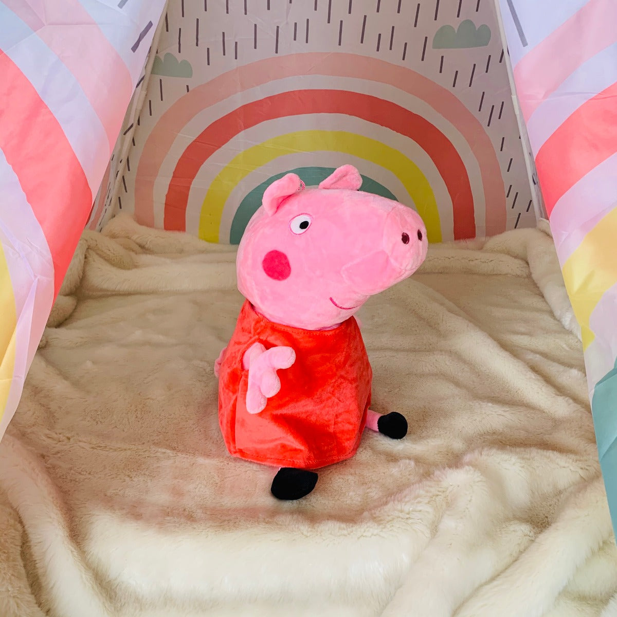 Uber soft Peppa perfect for cuddles!