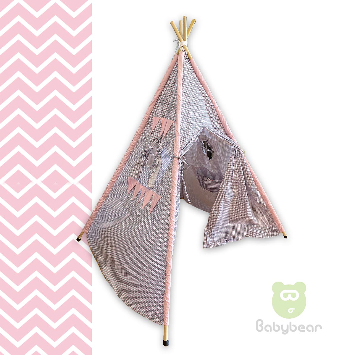 Teepee Tent TP Baby Pink
