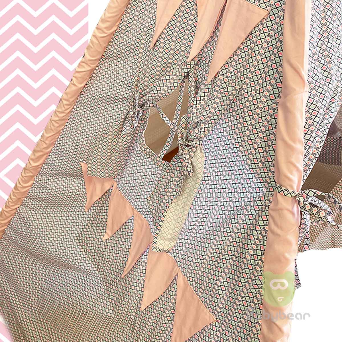 Teepee Tent TP Baby Pink