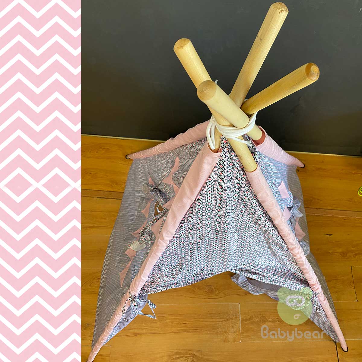 Teepee Tent TP Baby Pink