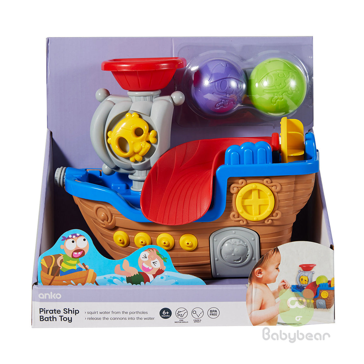 Pirate Ship - Educational Toys Babybear