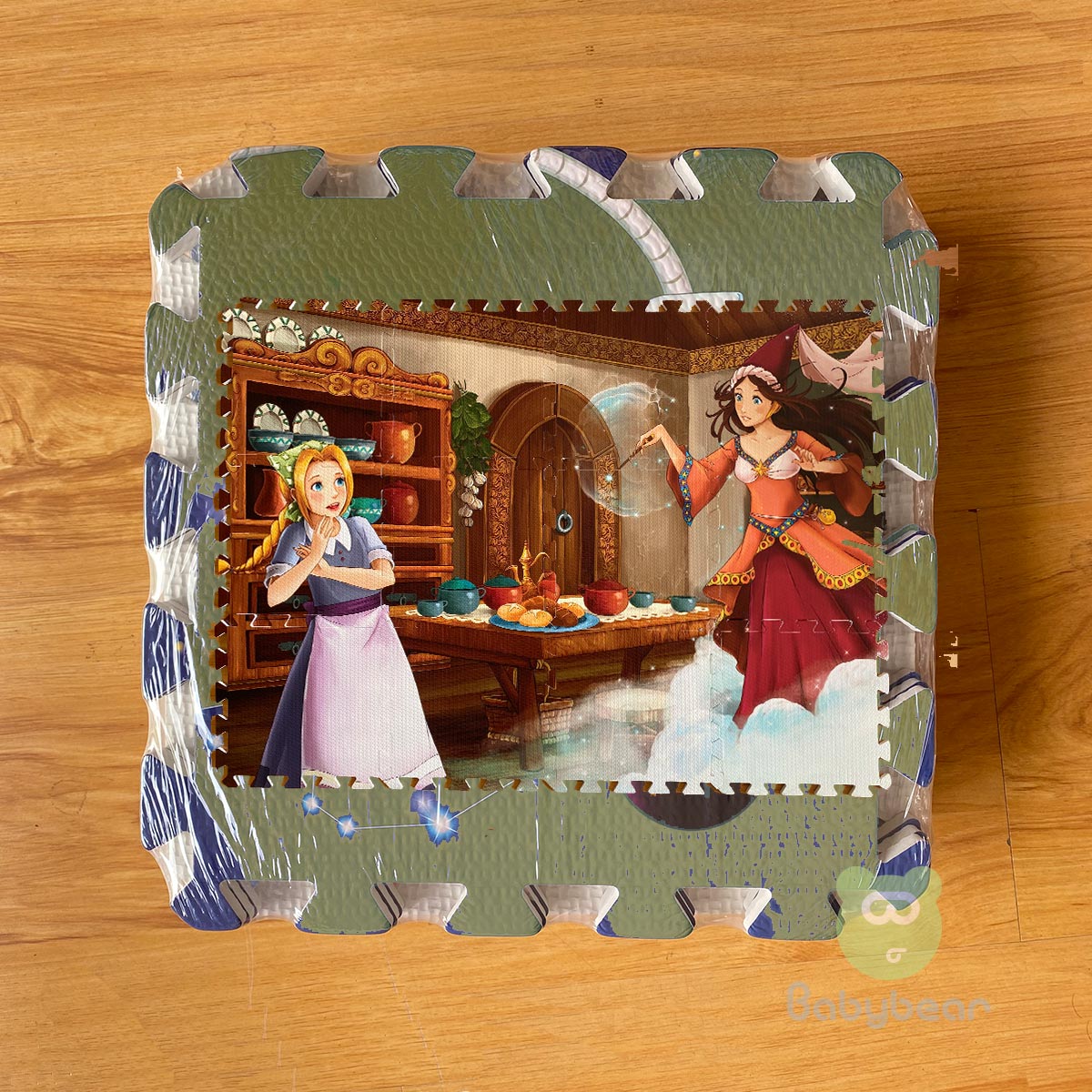 Puzzle Mat 1x1ft Play Mat Princess