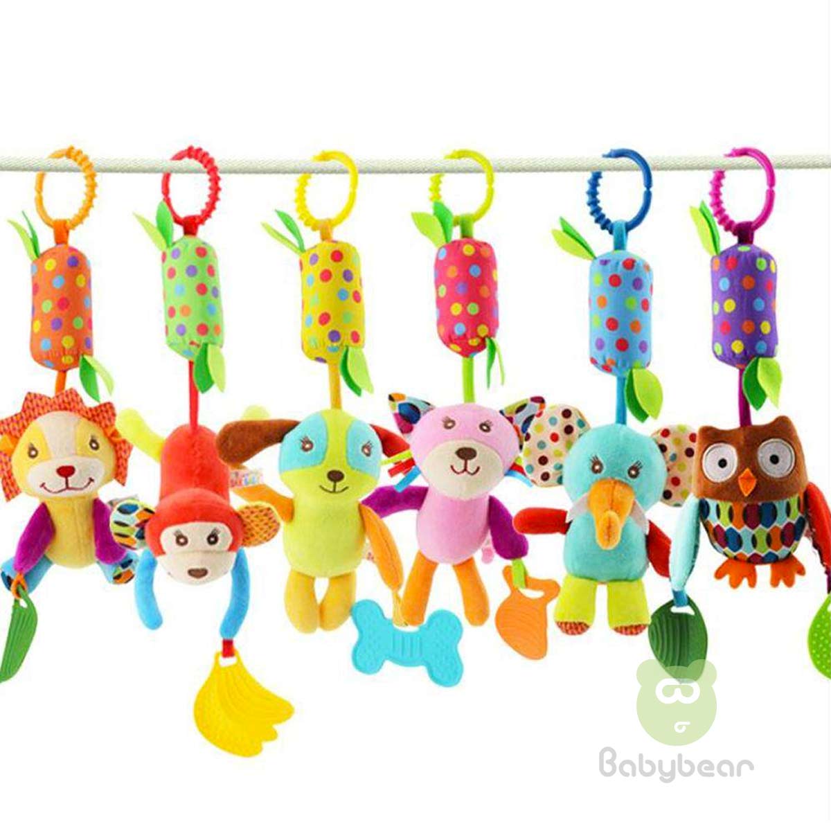 Baby Rattle Animal- Owl