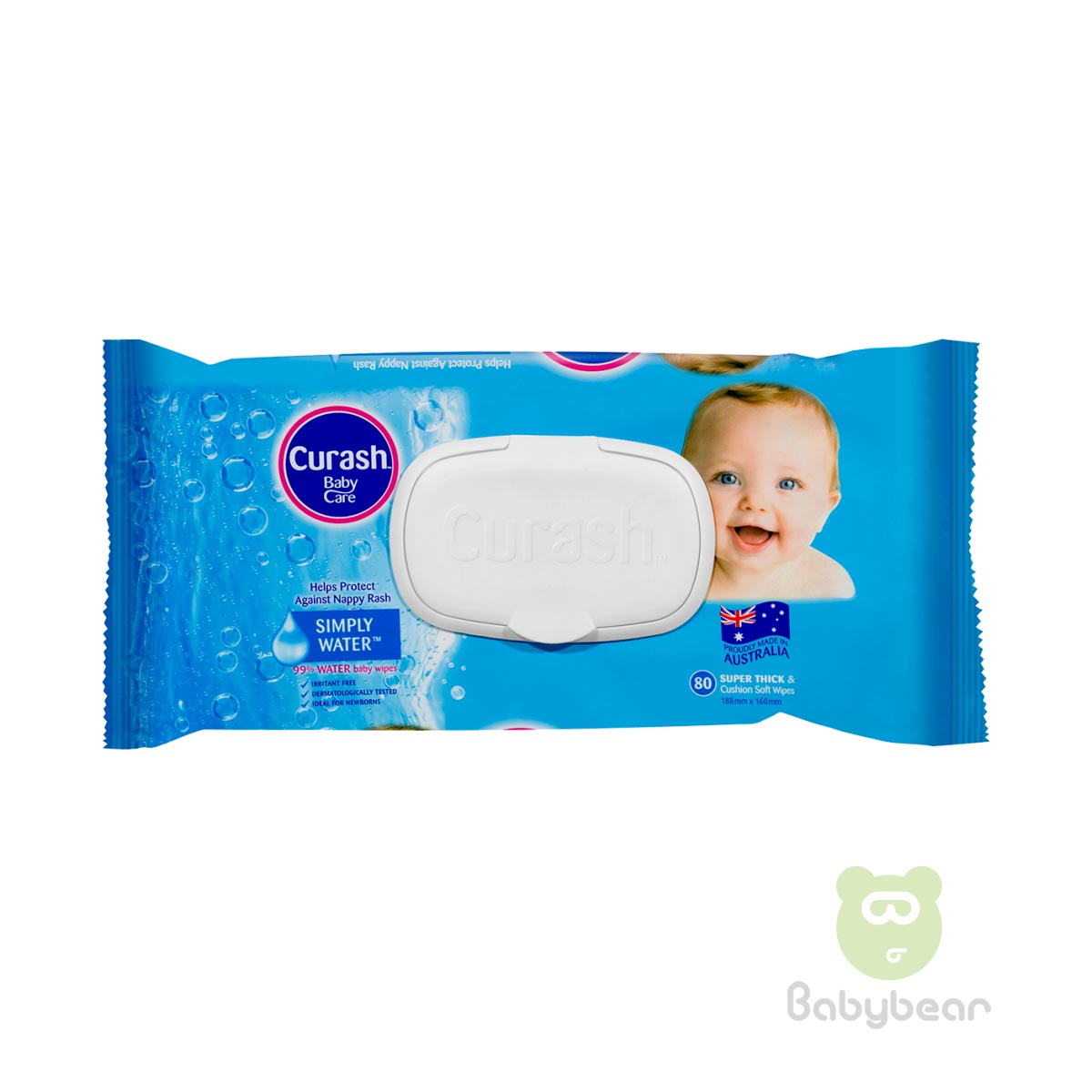 Curash Simply Water Wipes