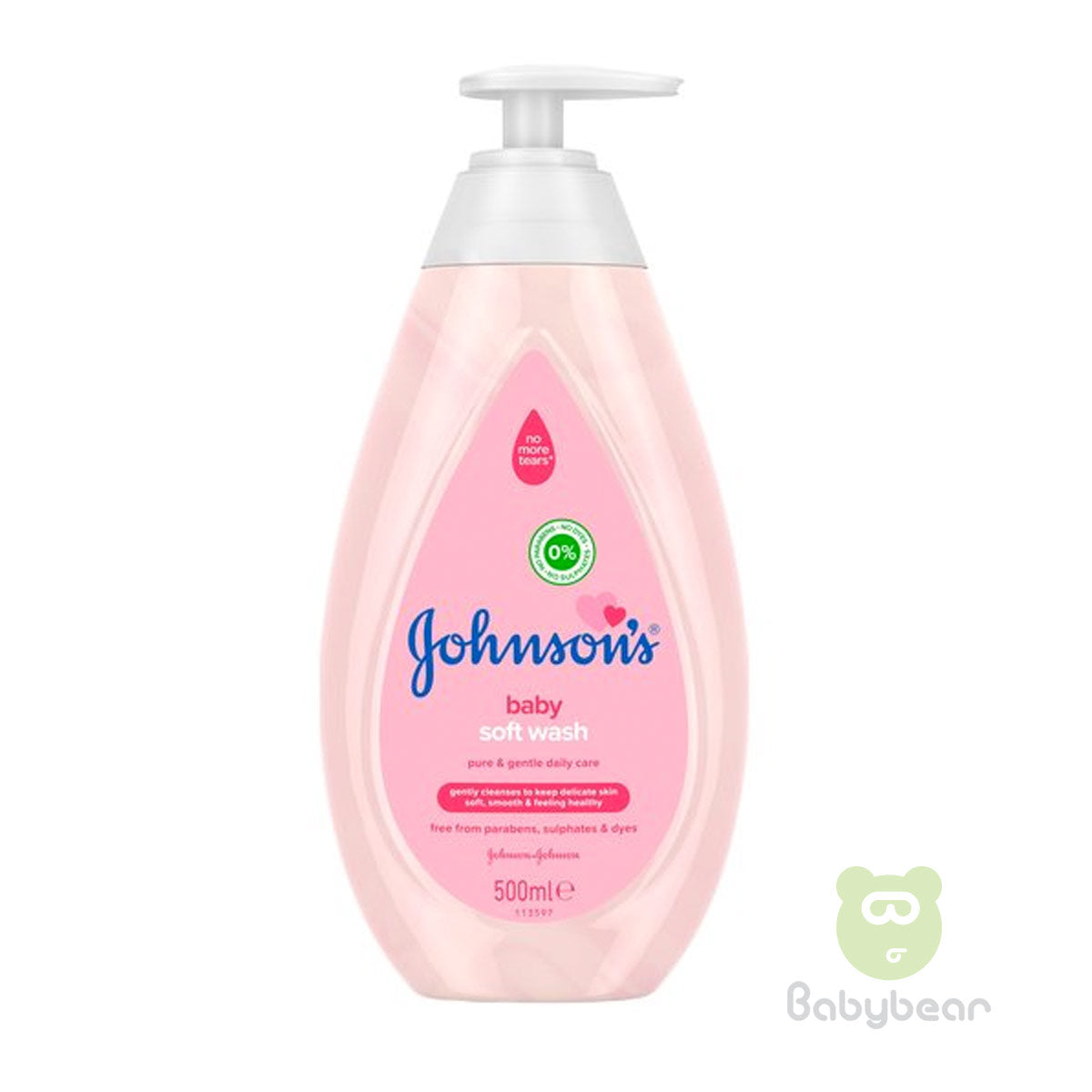 Johnsons Soft Wash 500ml (Italy) for Baby