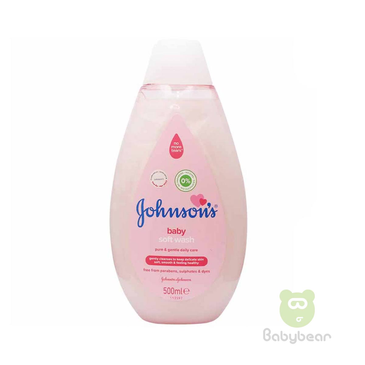 Johnsons Soft Wash 500ml made in Greece