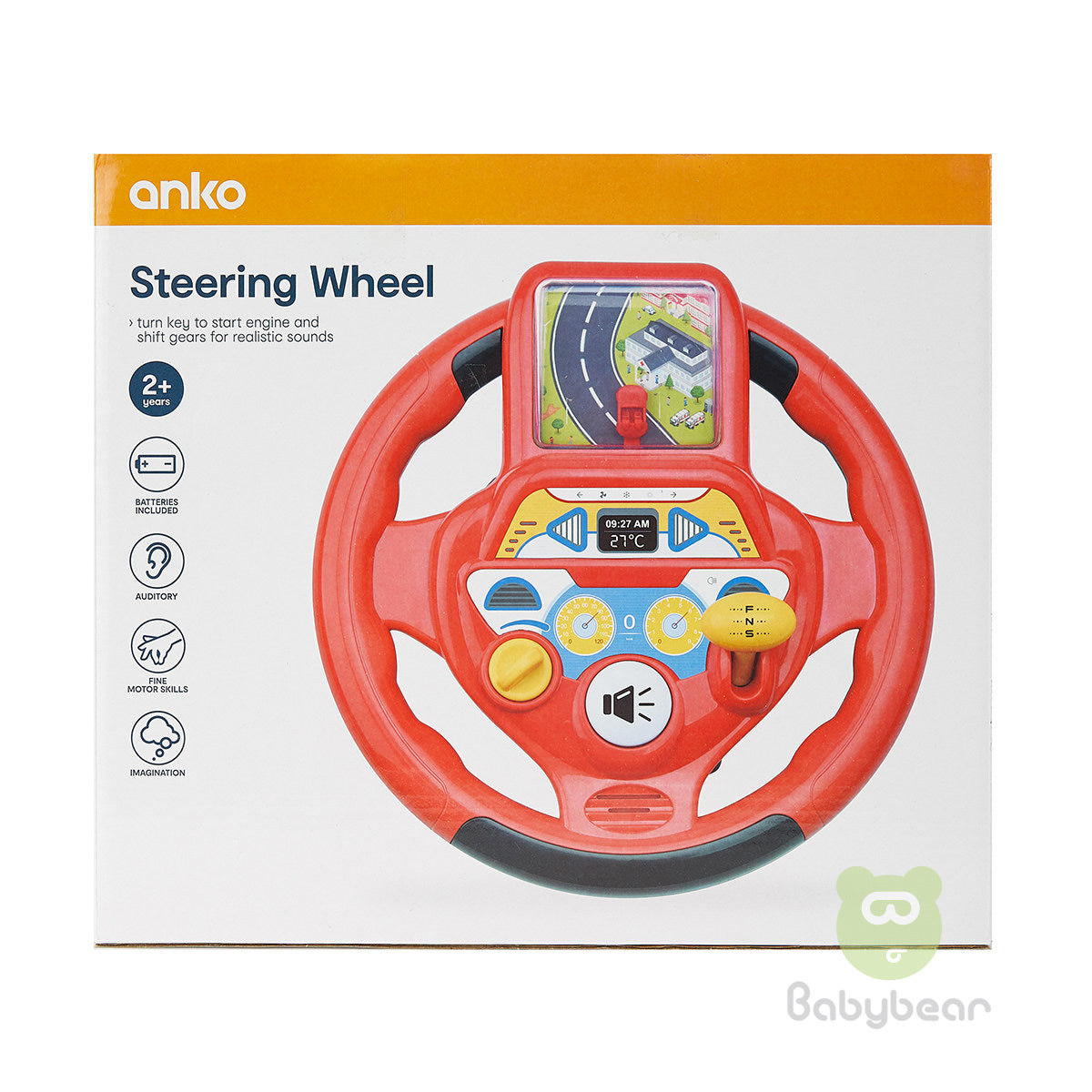 Steering Wheel Toy - Babybear Toys in Sri Lanka