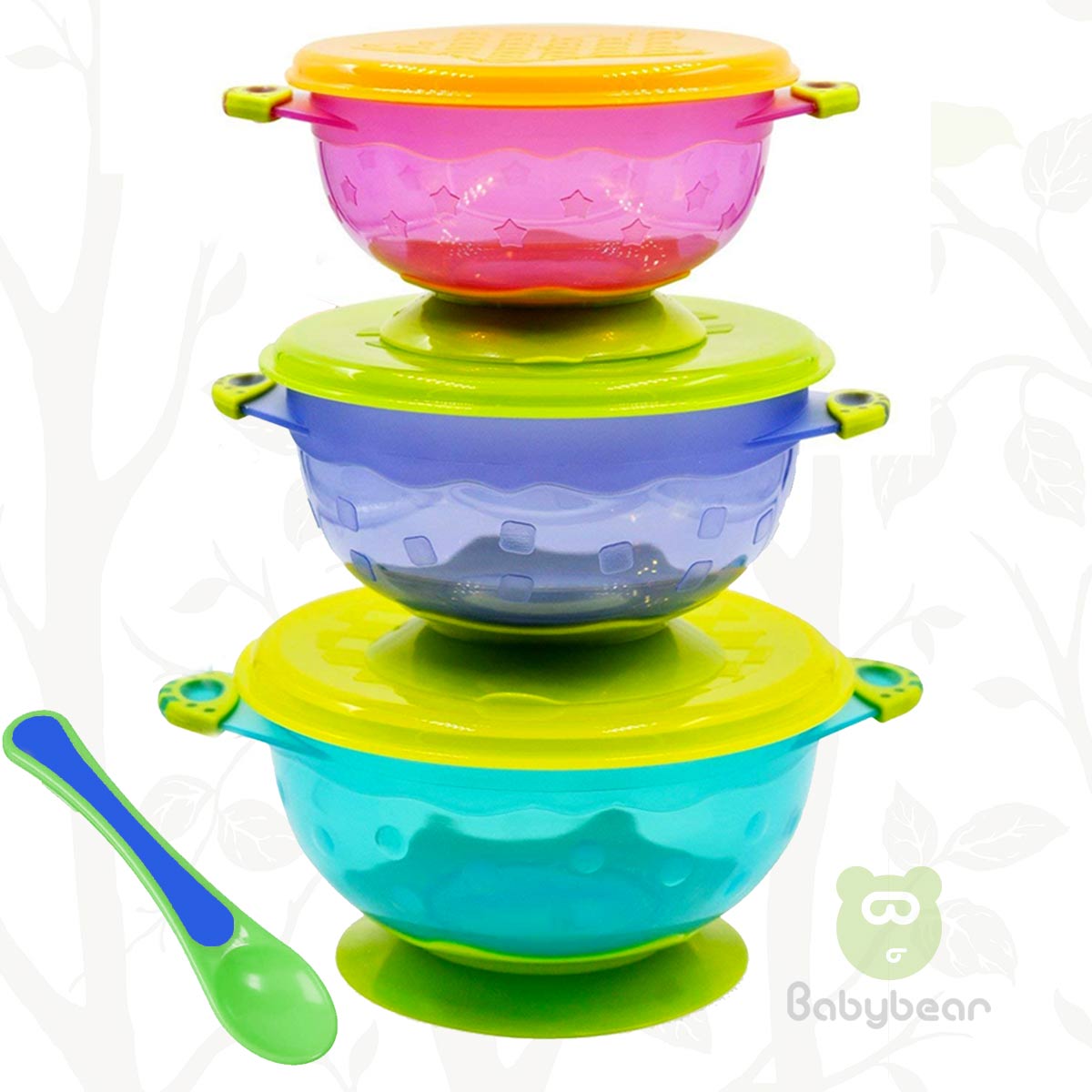 Suction Feeding Bowl ASDA Orange