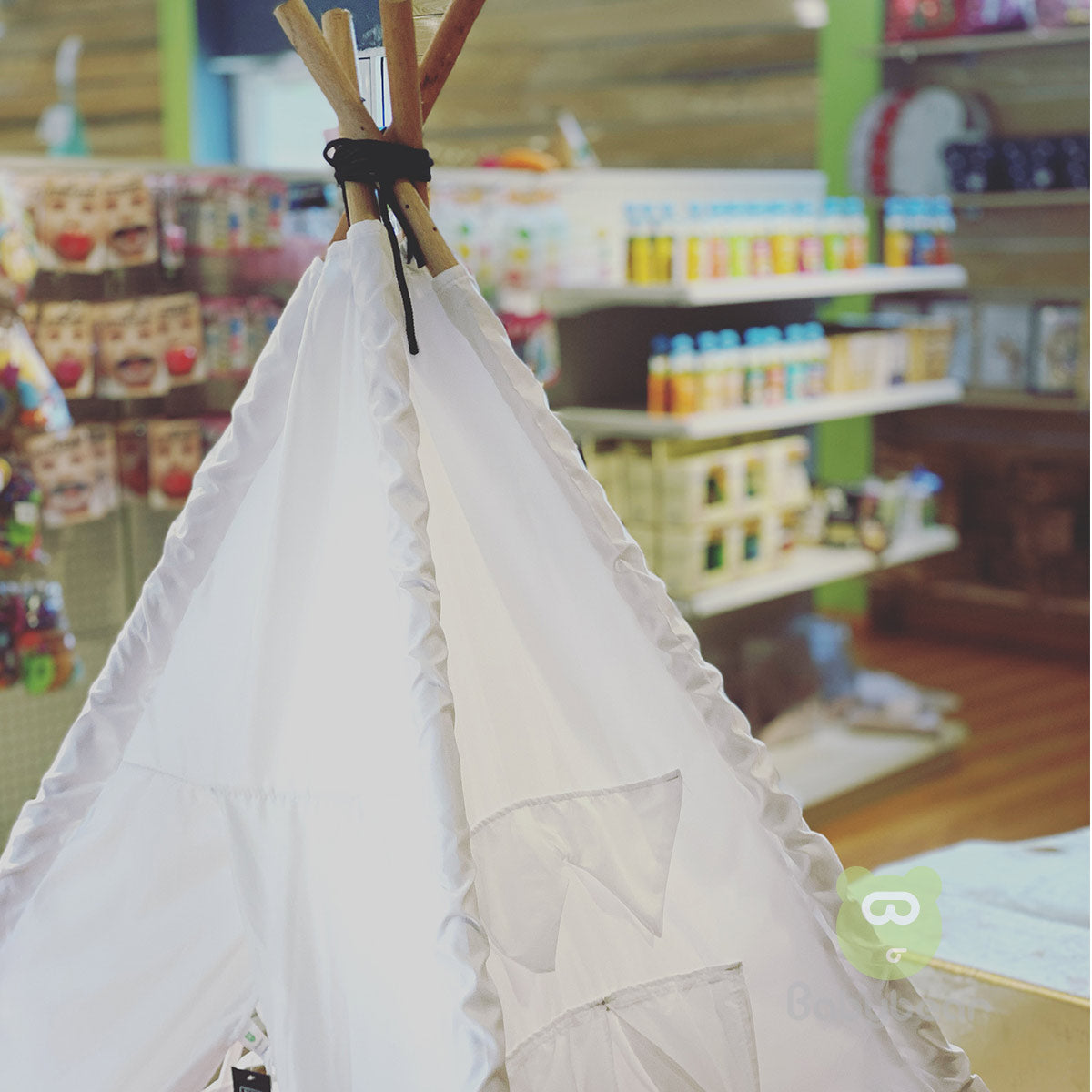 Babybear TeePee Tent White