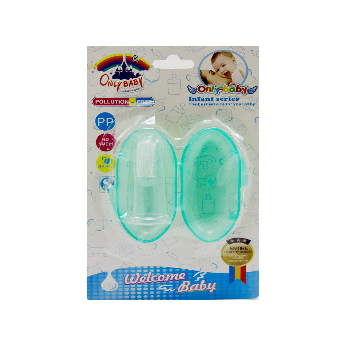 Baby Finger Brush- Green