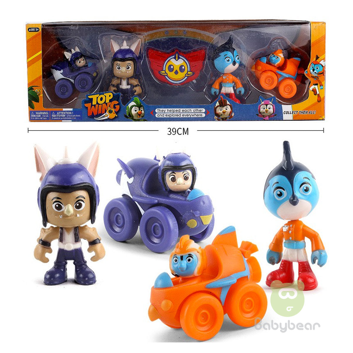 Top Wing Figurine Set