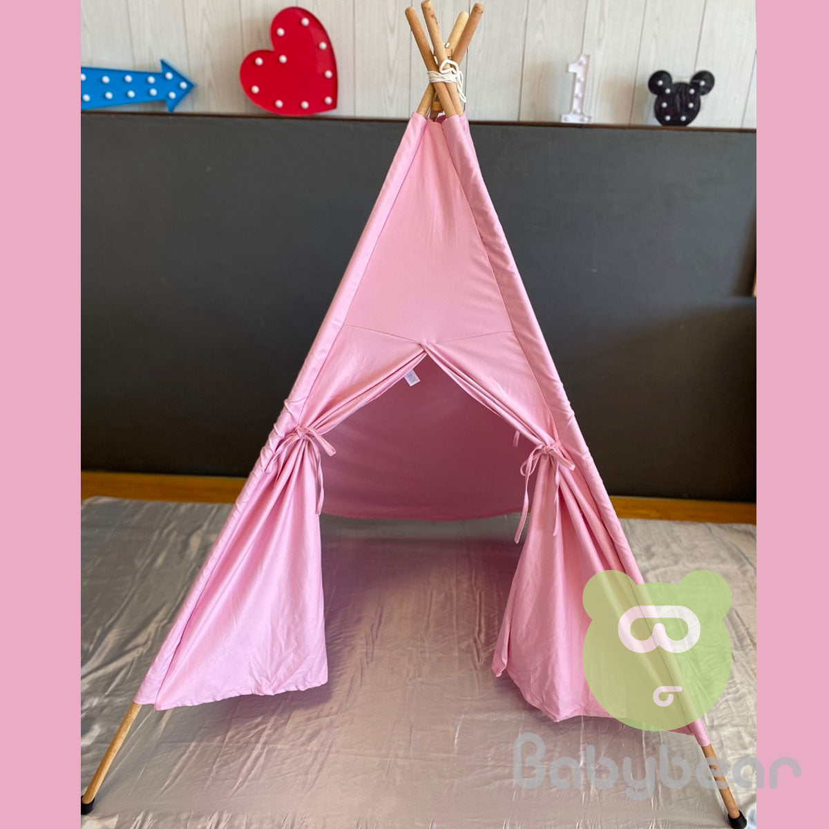Teepee Tent - Pink Babybear®