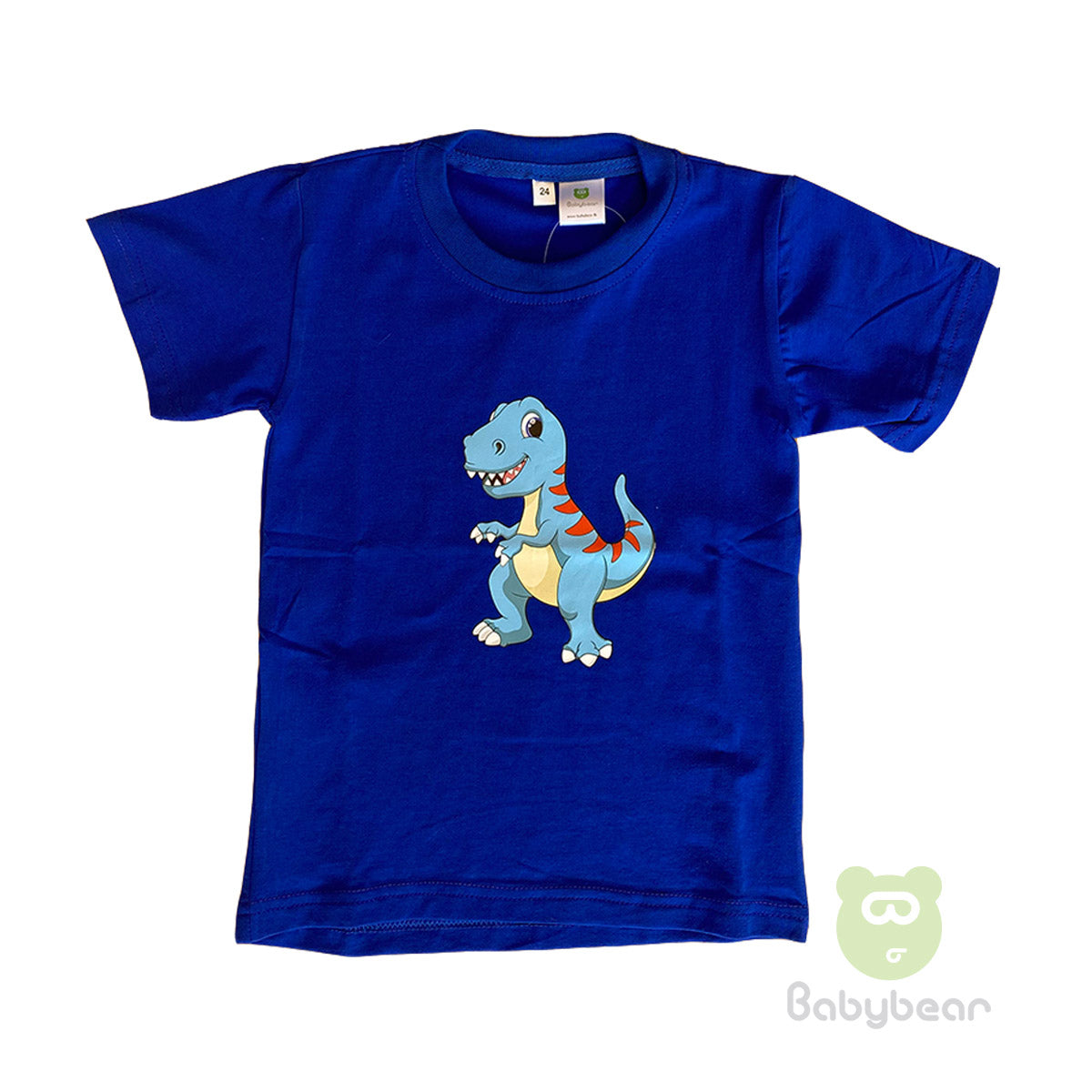 Dino Tshirt - Peacock Blue