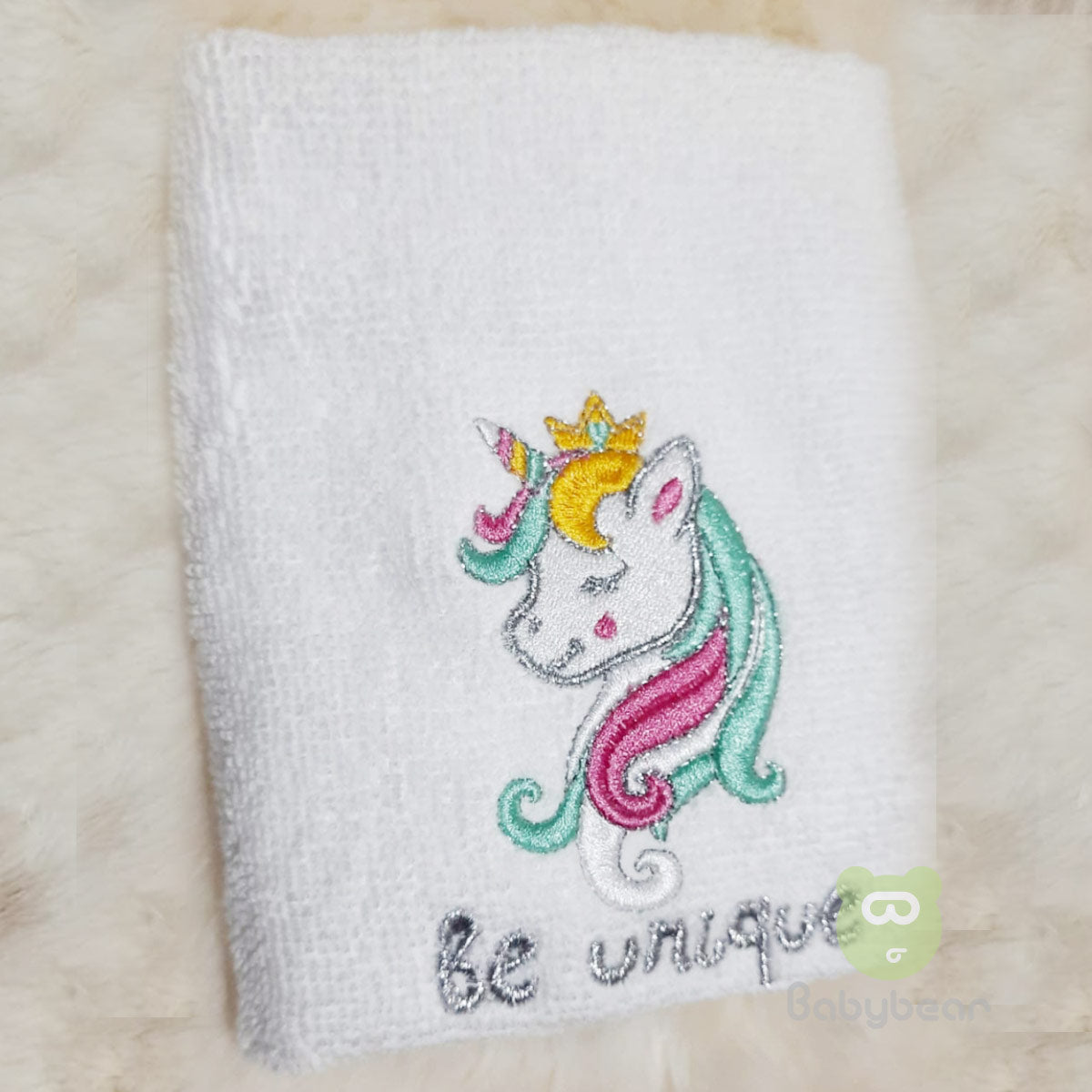 Unicorn Towel Packed in Box (12x12Inch)