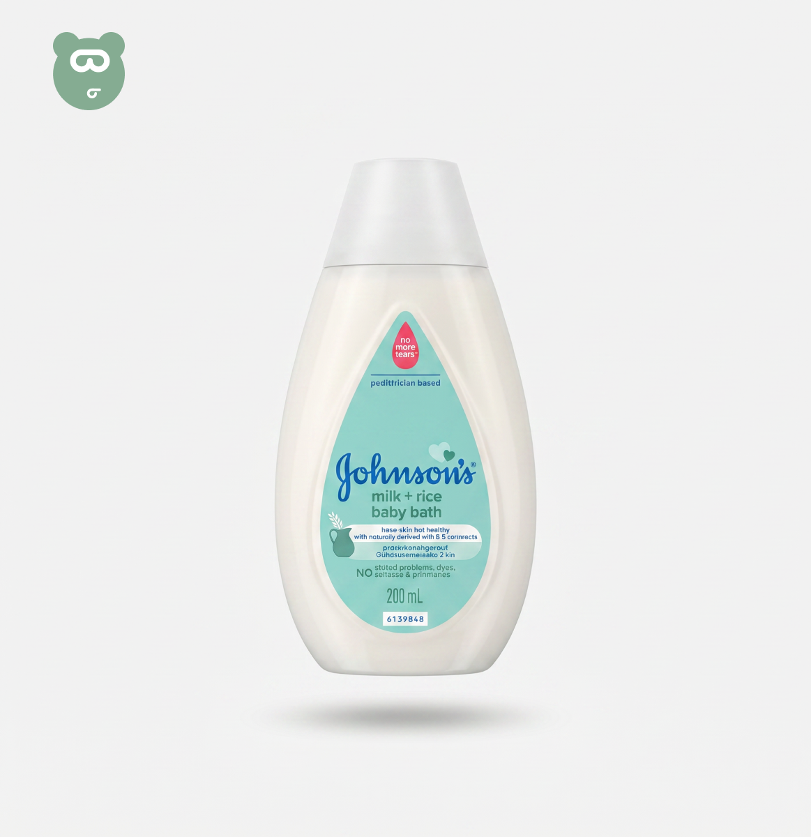 Johnsons Milk & Rice Bath 200ml