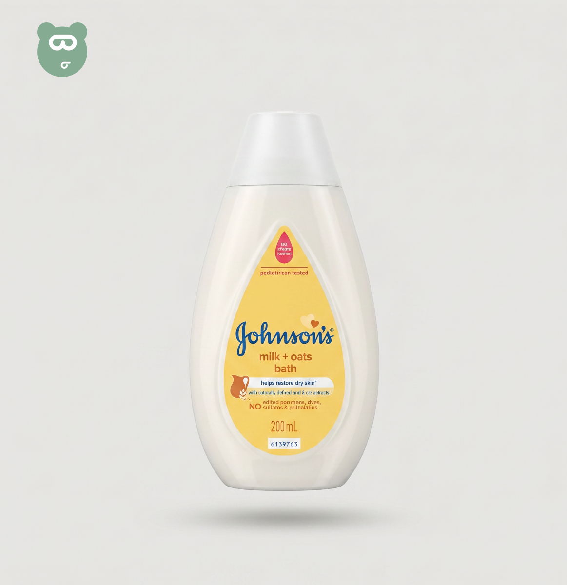 Johnsons Milk & Oats Bath 200ml